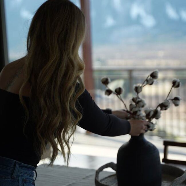 KB Interior Design Work: Interior design concept for home styling with wall art, cushions, and decor accents