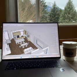 KB Interior Design Work: Detailed interior design rendering created in SketchUp and Twinmotion for home renovation planning