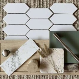 KB Interior Design Work: Interior design finishes including countertops, flooring, and hardware selection samples